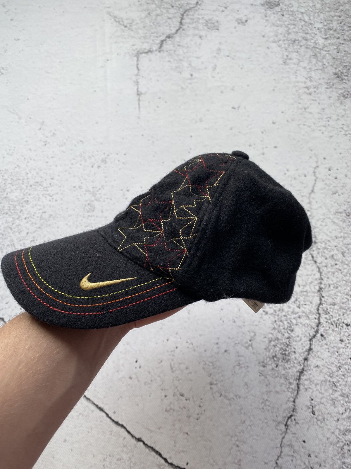 Nike Vintage Y2k Nike Hat Cap Ronaldinho Wool Stars Soccer Rare Size ONE SIZE - 2 Thumbnail