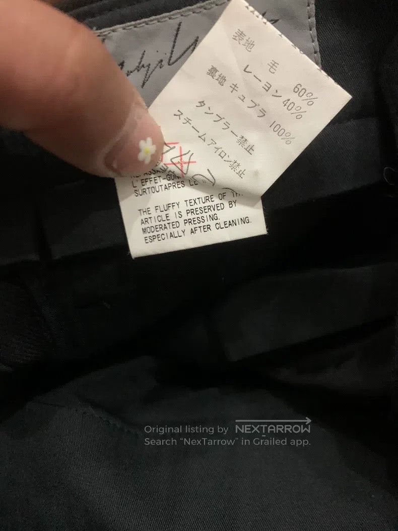 Yohji Yamamoto Yohji Yamamoto size 4 2002aw Leather Button Trousers Size US 28 / EU 44 - 5 Thumbnail