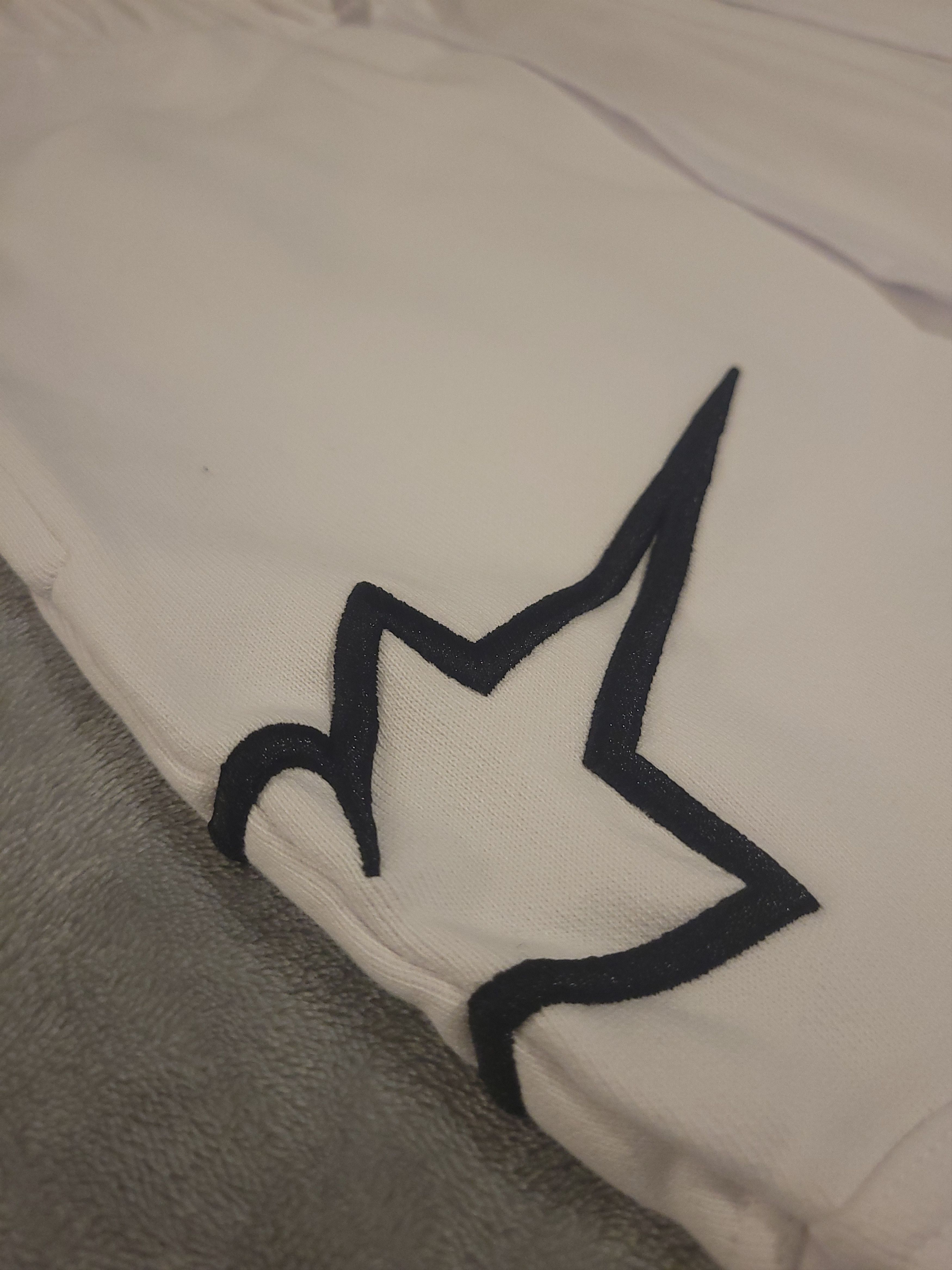 TRIPLE SEVENS Triple Sevens- White Wide Leg Flared Sweatpants-Men XL- BNWT Size US 36 / EU 52 - 6 Thumbnail