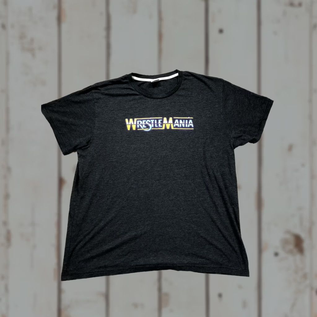 Vintage Homage WrestleMania Shirt Mens 2XL Gray WWE Graphic Tee Crewneck Short Sleeve Vintage: No Size US XXL / EU 58 / 5 - 1 Thumbnail