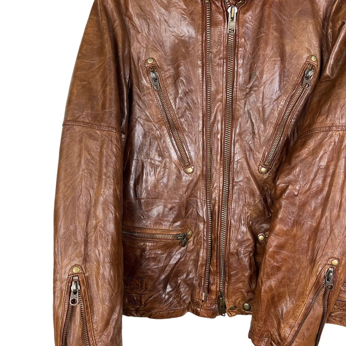 Avirex 🔥 VINTAGE AVIREX SURVIVAL RIDER MOTO JACKET Size US M / EU 48-50 / 2 - 10 Thumbnail