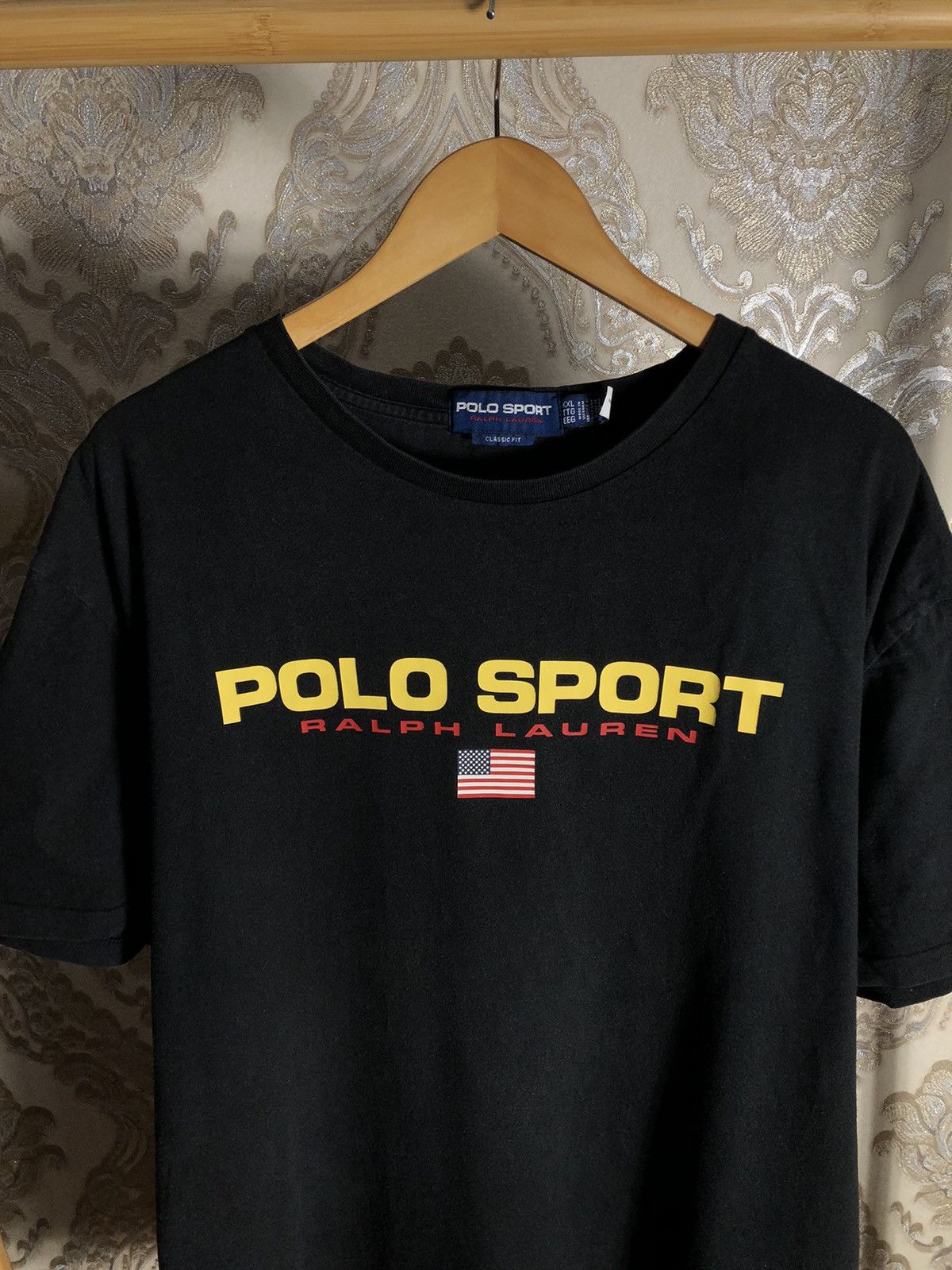 Polo Ralph Lauren VINTAGE POLO SPORT RALPH LAUREN RETRO T-SHIRT CASUAL Y2K 90s Size US XXL / EU 58 / 5 - 2 Thumbnail