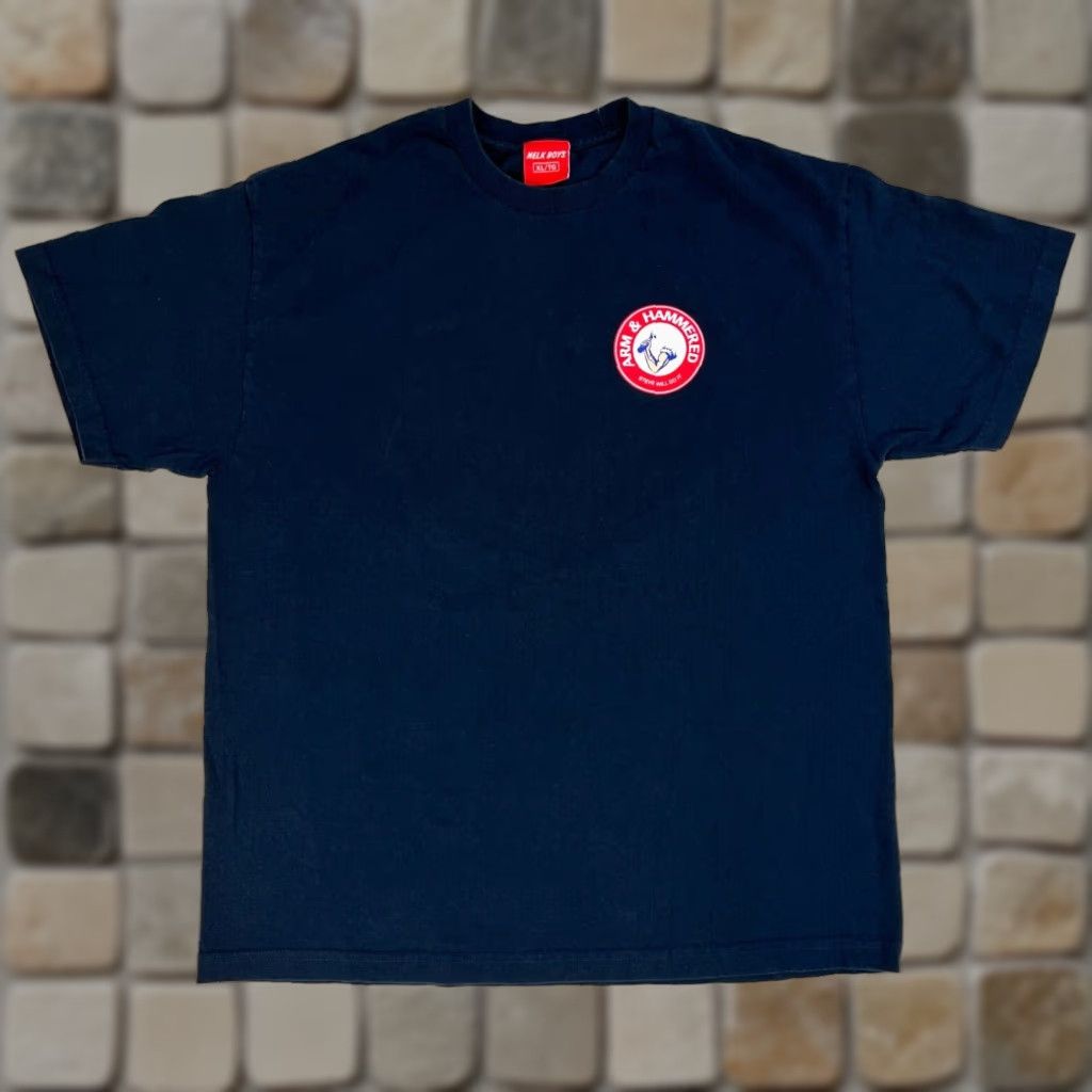 Vintage Nelk Boys Men's T-Shirt Arm & Hammered Steve Will Do It Double-Sided Sz XL Size US XL / EU 56 / 4 - 1 Thumbnail