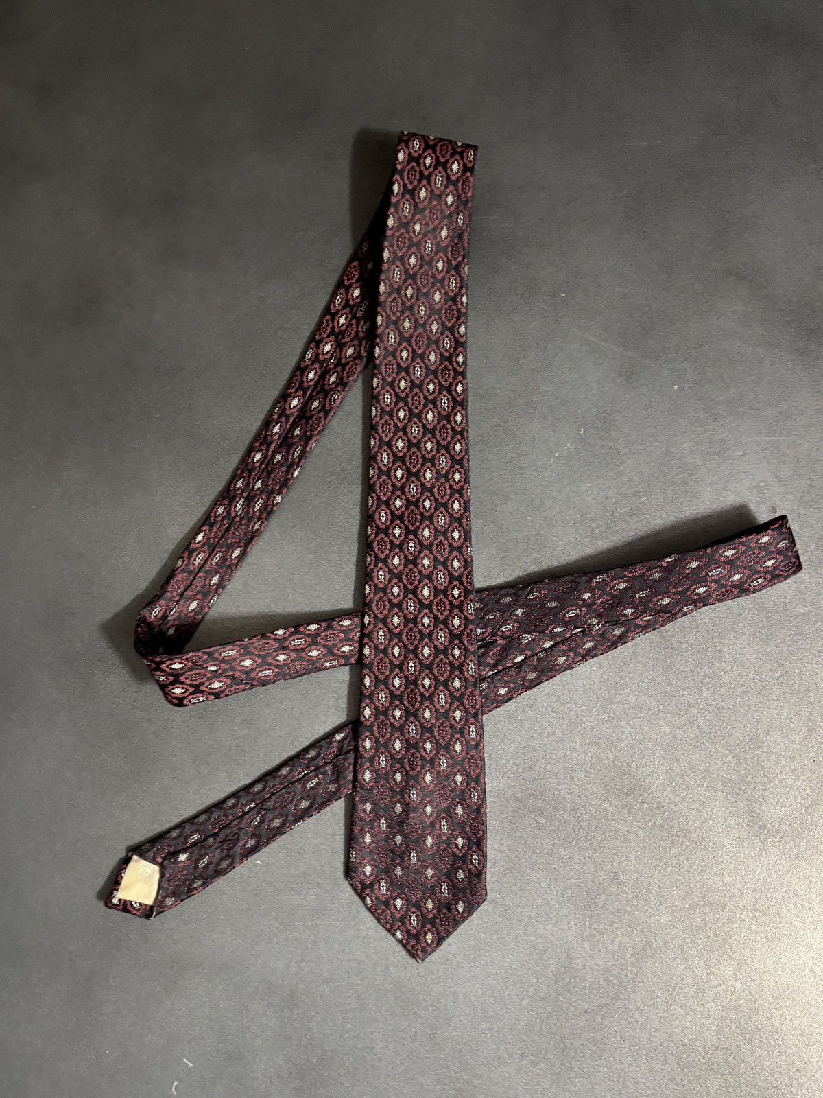 Vintage True Vintage Necktie Patterned Tie Select 1940s 1950s 1960s Size ONE SIZE - 1 Thumbnail