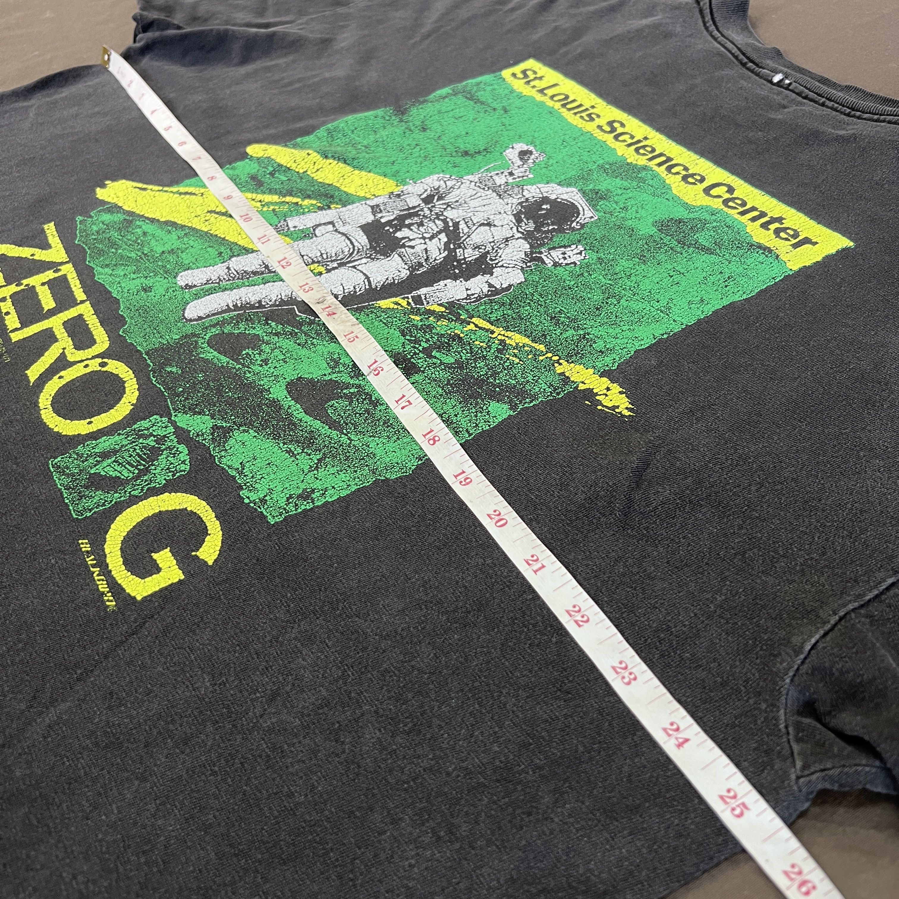 Arts & Science × Vintage Vintage Zero G St.Louis Science Center Promo Tee 2XL Faded Size US XXL / EU 58 / 5 - 12 Thumbnail