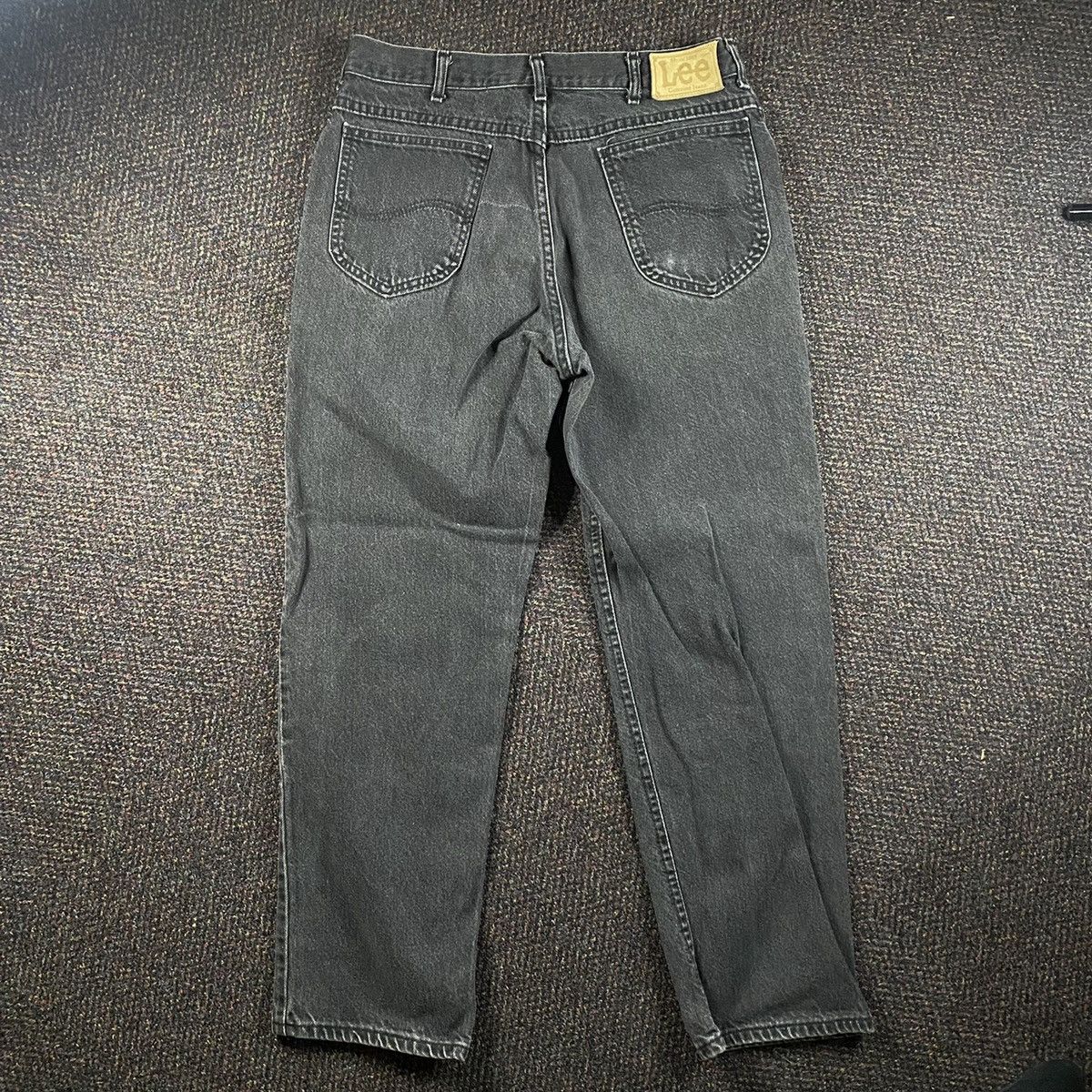 Lee × Vintage Vintage 1190s Black Lee Jeans Size US 30 / EU 46 - 3 Thumbnail