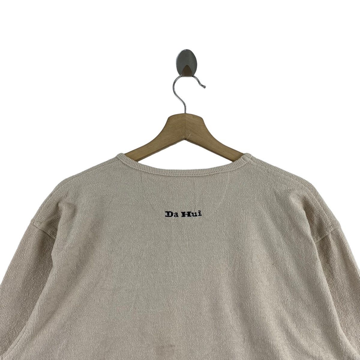 Other DA HUI HAWAII Surf Small Logo Beige V-neck Sweatshirt Size US M / EU 48-50 / 2 - 4 Thumbnail