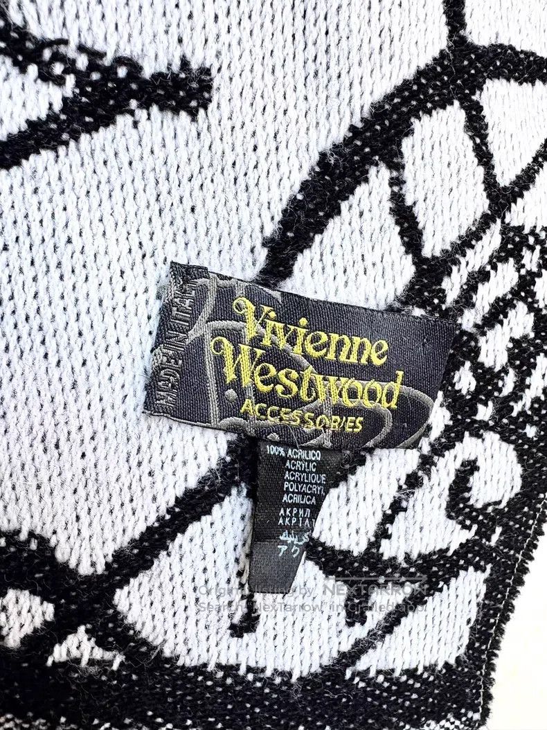 Vivienne Westwood Vivienne Westwood Black and White Double-Sided Full Print Size ONE SIZE - 9 Thumbnail