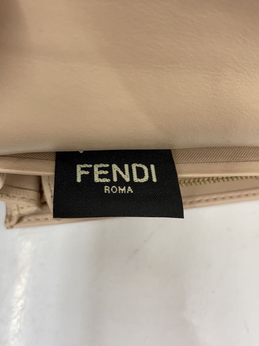 Fendi Fendi F Leather Continental Wallet Pink Size ONE SIZE - 3 Thumbnail