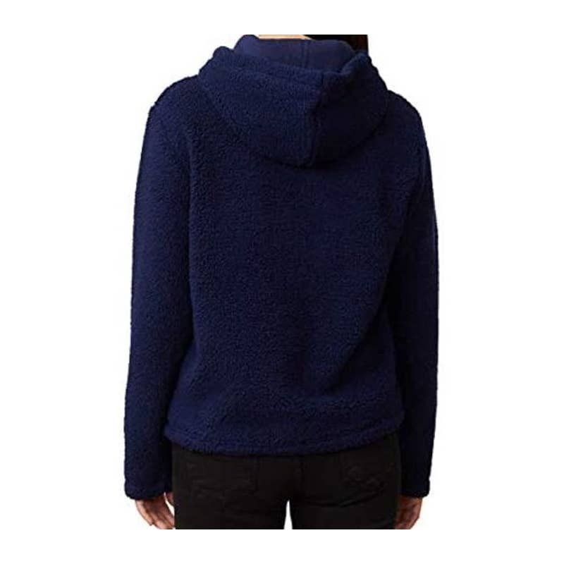 Fila FILA Blue Sherpa Pullover Women’s Hoodie Size XL Size XL / US 12-14 / IT 48-50 - 9 Thumbnail