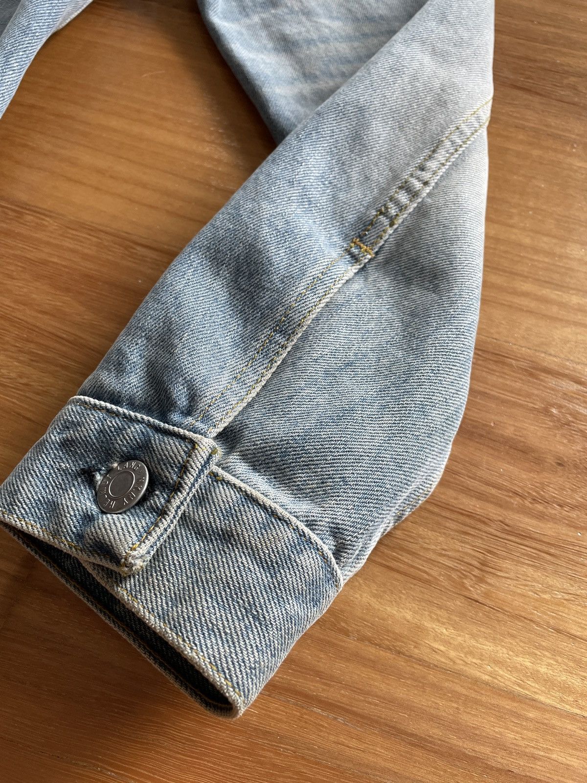 Helmut Lang Helmut Lang 1999 Type 3 Denim Trucker Jacket Size US M / EU 48-50 / 2 - 7 Thumbnail