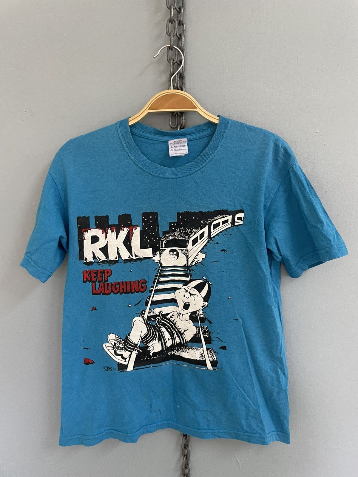 Band Tees RKL Keep Laughing punk band t shirt Size US XS / EU 42 / 0 - 1 Thumbnail