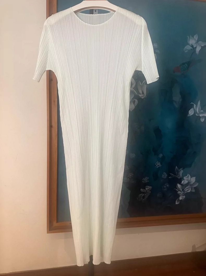 Issey Miyake Mint green dress