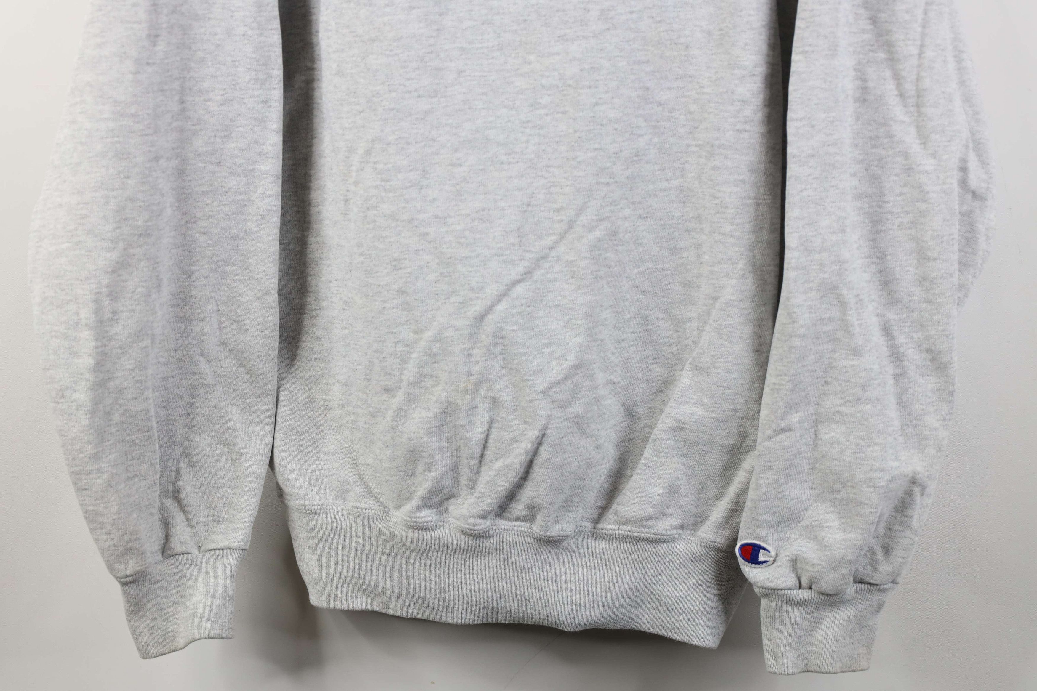 Champion Vintage 90s Champion University Crewneck Sweatshirt Gray Size US L / EU 52-54 / 3 - 3 Thumbnail