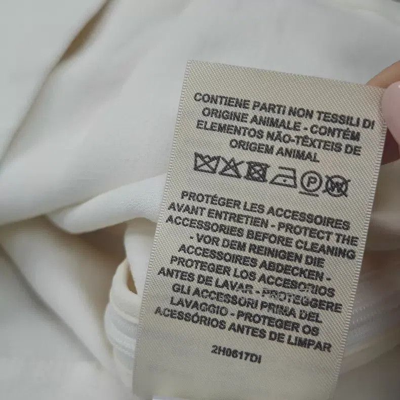 Hermes Hermes White mulberry silk cotton blouse Size XS / US 0-2 / IT 36-38 - 7 Thumbnail
