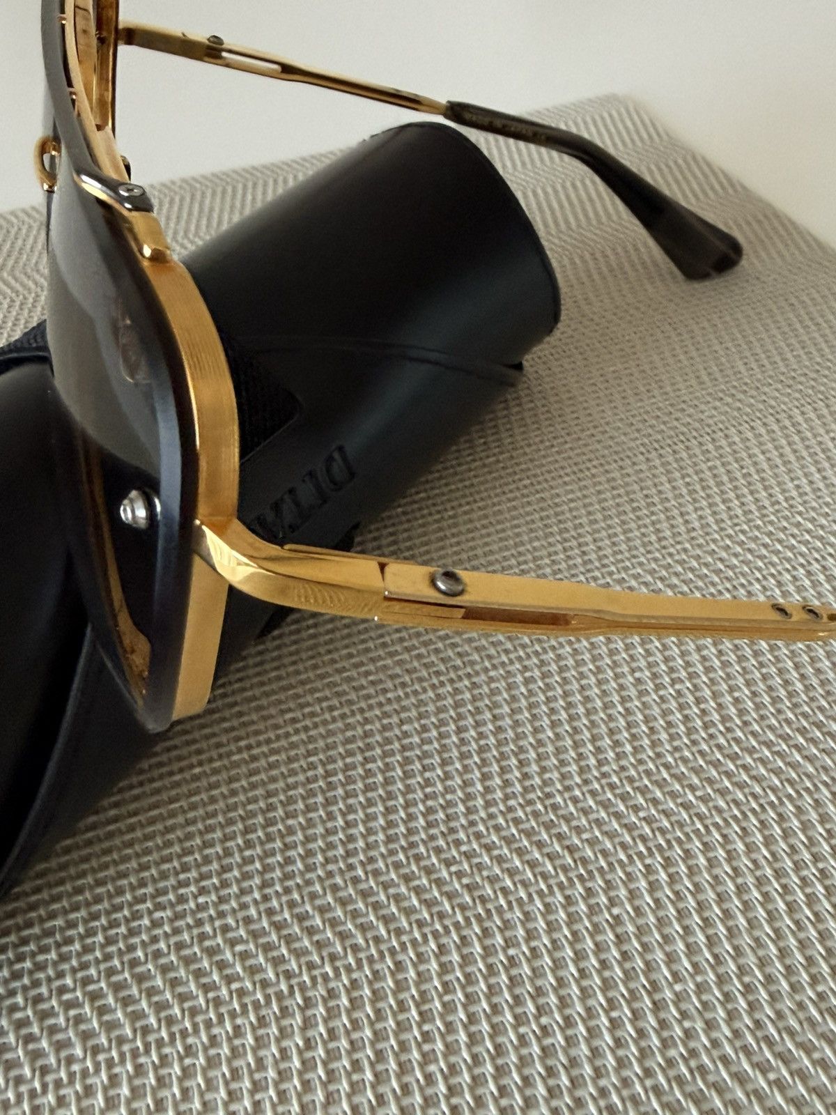 Dita DITA Gold Frame Sunglasses Size ONE SIZE - 3 Thumbnail