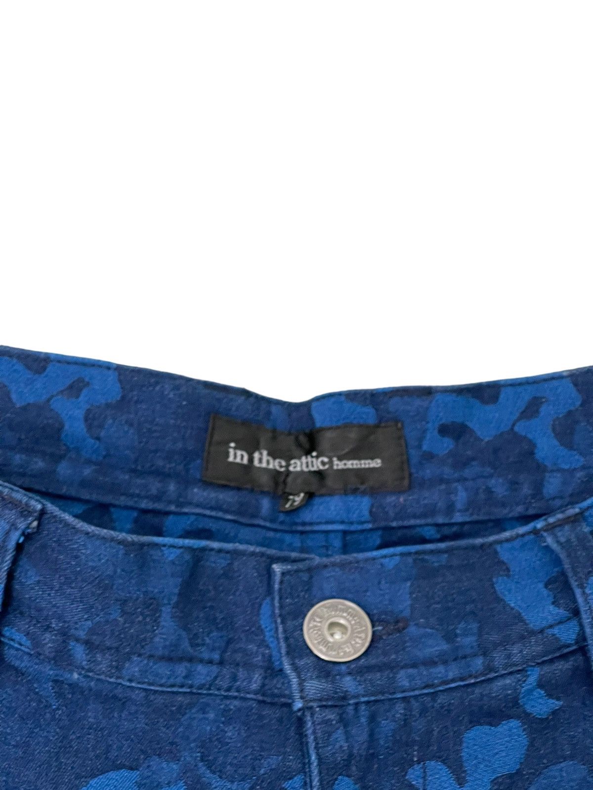Japanese Brand Slim Bush Pant In The Attic Camo Stretch 6🟦9 Size US 31 - 8 Thumbnail
