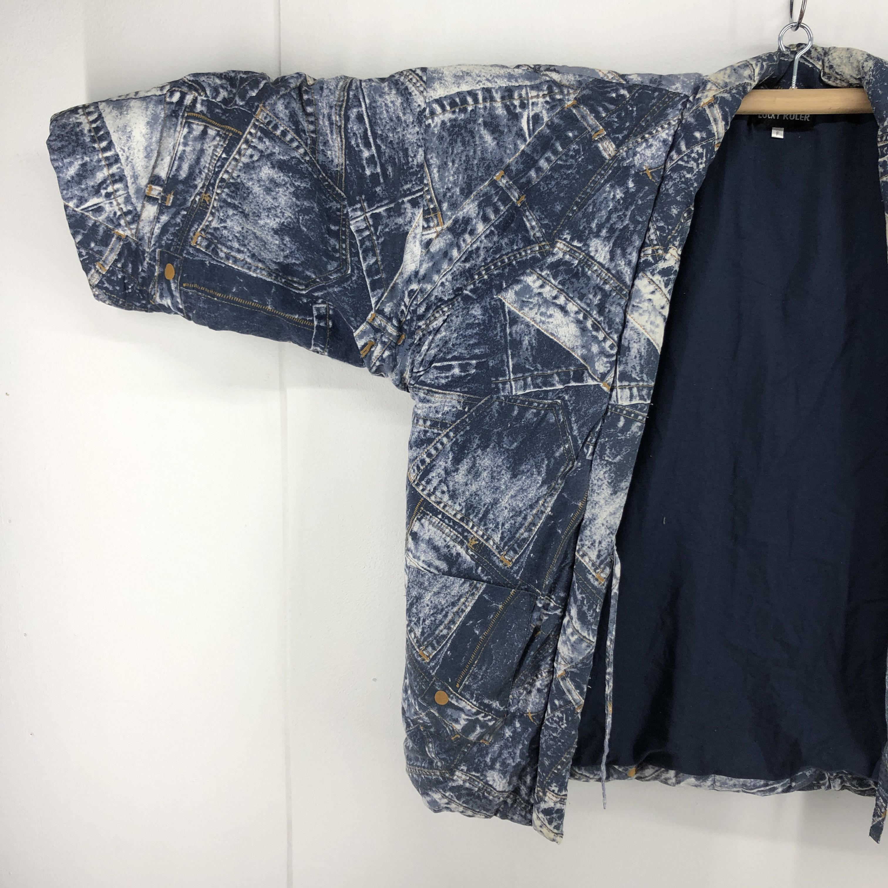 Japanese Brand Rare WAR DESIGNERS by LUCKY RULER Kimono #2612-93 Size US XL / EU 56 / 4 - 7 Thumbnail