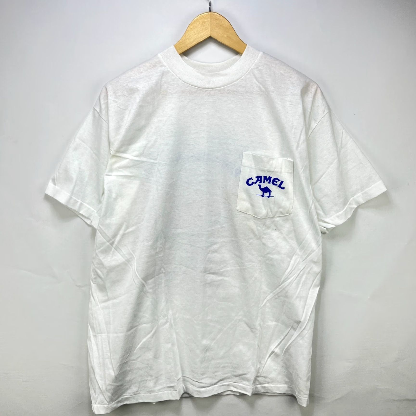 Camel VINTAGE 90s Camel T-Shirt White XL Short Sleeve Graphic Print Men Size US XL / EU 56 / 4 - 6 Thumbnail
