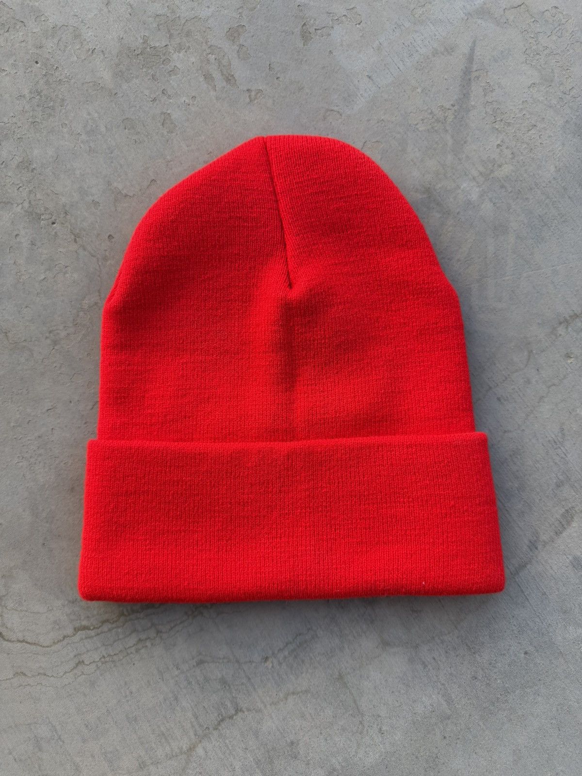 Chrome Hearts Chrome Hearts Red Beanie Cross Logo Embroidery Size ONE SIZE - 3 Thumbnail