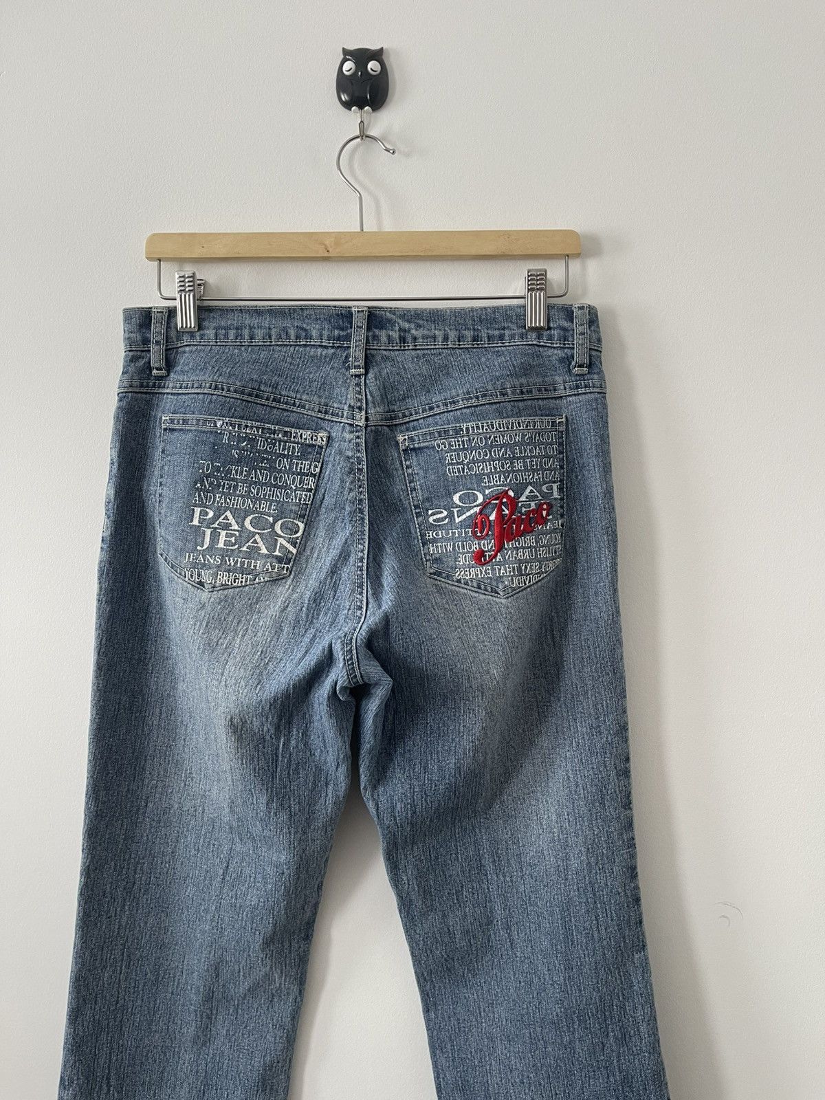Vintage Rare Vintage PACO JEANS Flare Bootcut Denim Hip Hop Style Size US 30 / EU 46 - 12 Thumbnail