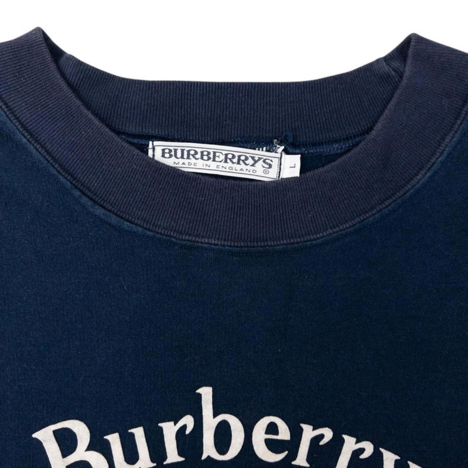 Burberry Vintage Burberry Sport Sweatshirt Size L Size US L / EU 52-54 / 3 - 3 Thumbnail