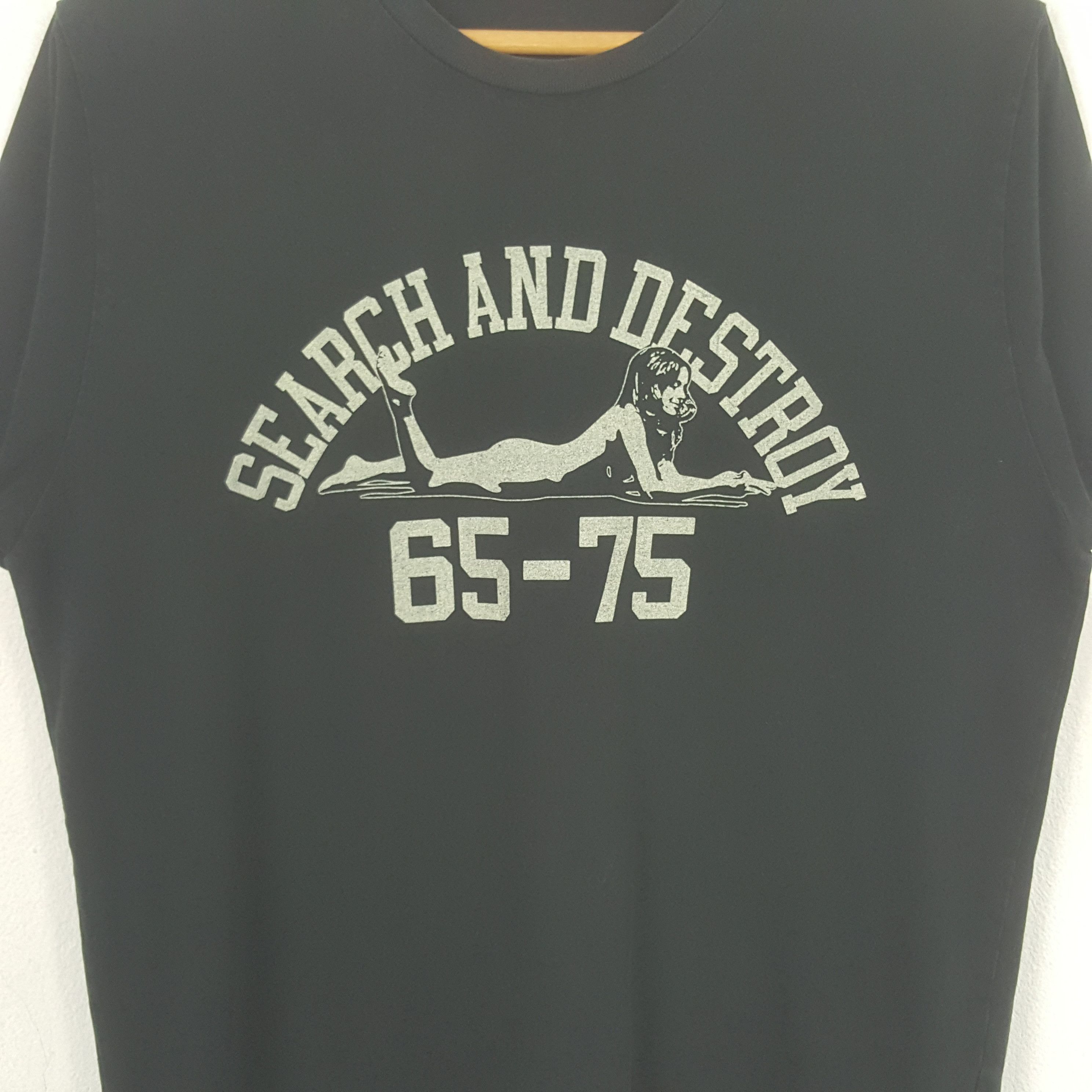 Hysteric Glamour Vintage Hysteric Glamour Search And Destroy Tshirt C299N67 Size US M / EU 48-50 / 2 - 2 Thumbnail