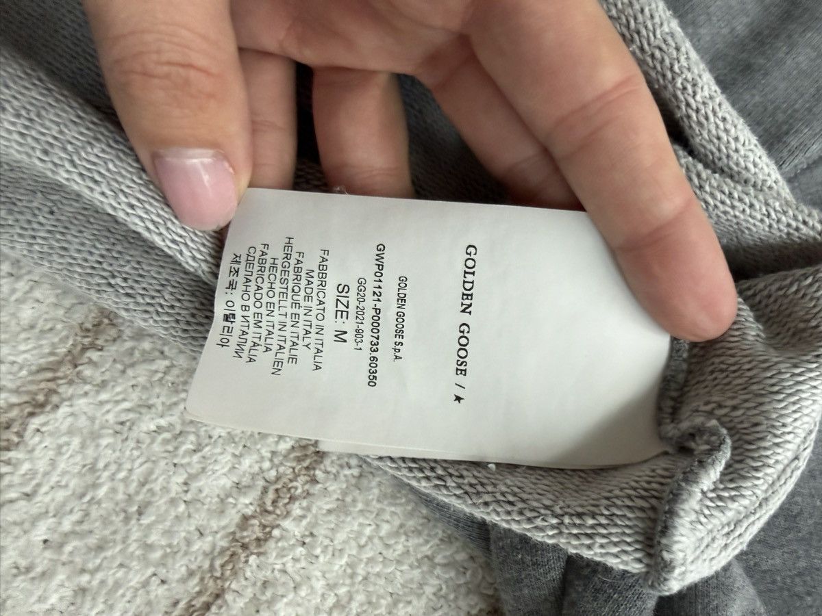Golden Goose Golden Goose Logo Print Cropped Hoodie Size M Size M / US 6-8 / IT 42-44 - 9 Thumbnail