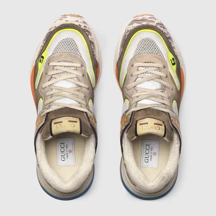 Gucci o1s1wg110425 Low-Top Sneakers in Multicolor Size US 8.5 / IT 38.5 - 3 Thumbnail