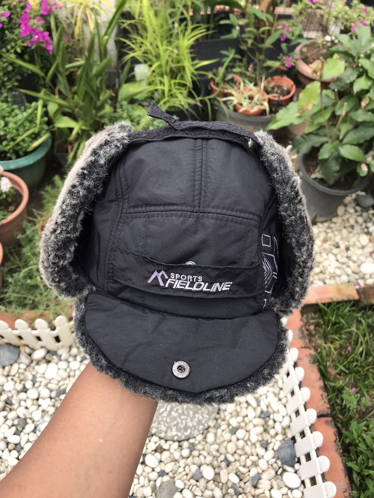 Japanese Brand × Vintage AUTHENTIC FUR TRIM WINTER TRAPPER HAT WITH EAR WARMER FLAPS Size ONE SIZE - 10 Thumbnail