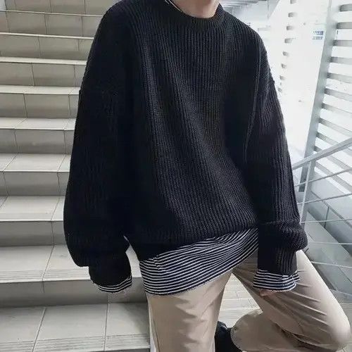 Aran Isles Knitwear Fashion vintage Sweater Size US L / EU 52-54 / 3 - 2 Thumbnail