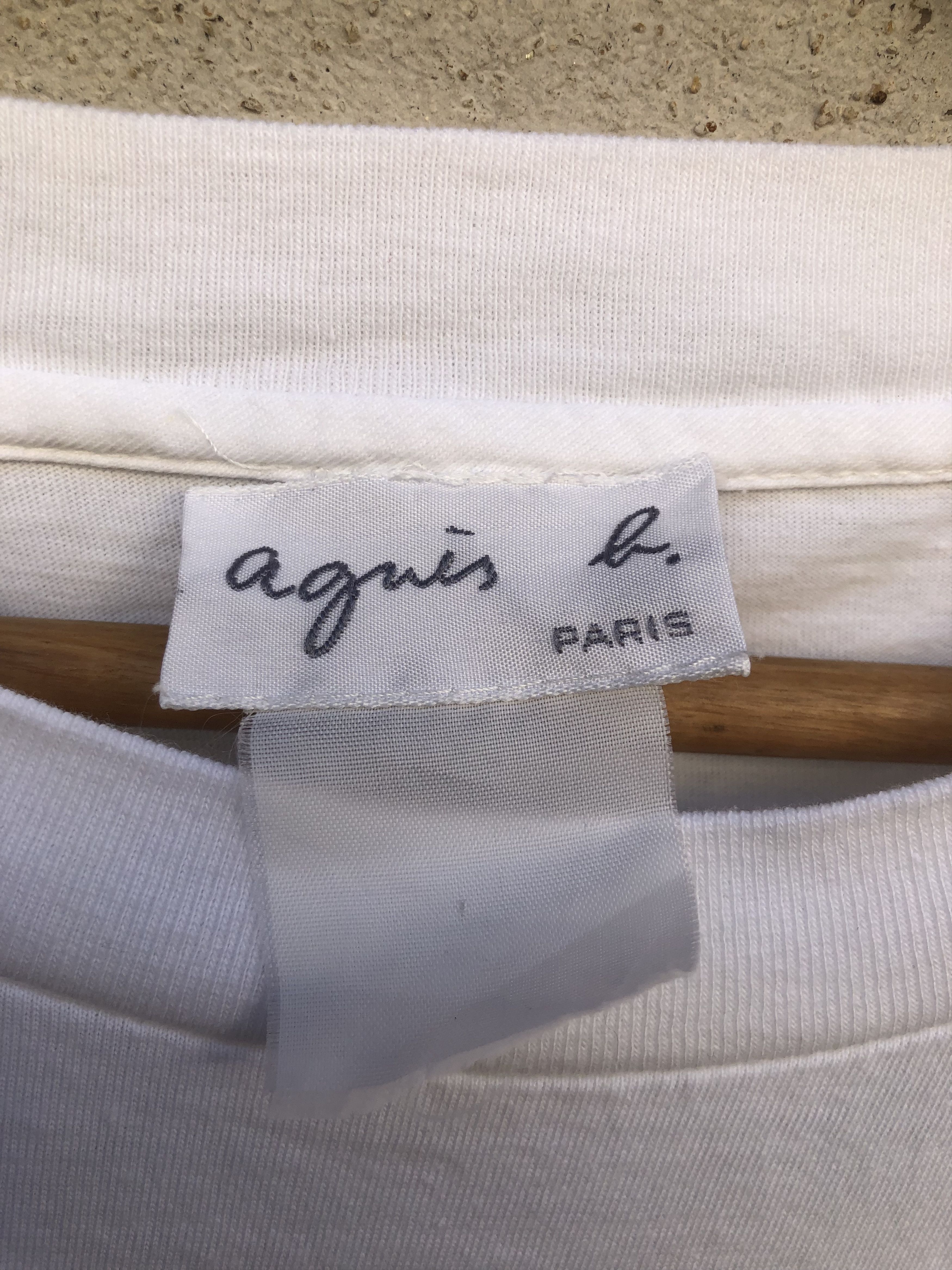 agnes b. Vintage Agnes b. Photo Tee Size US L / EU 52-54 / 3 - 3 Thumbnail