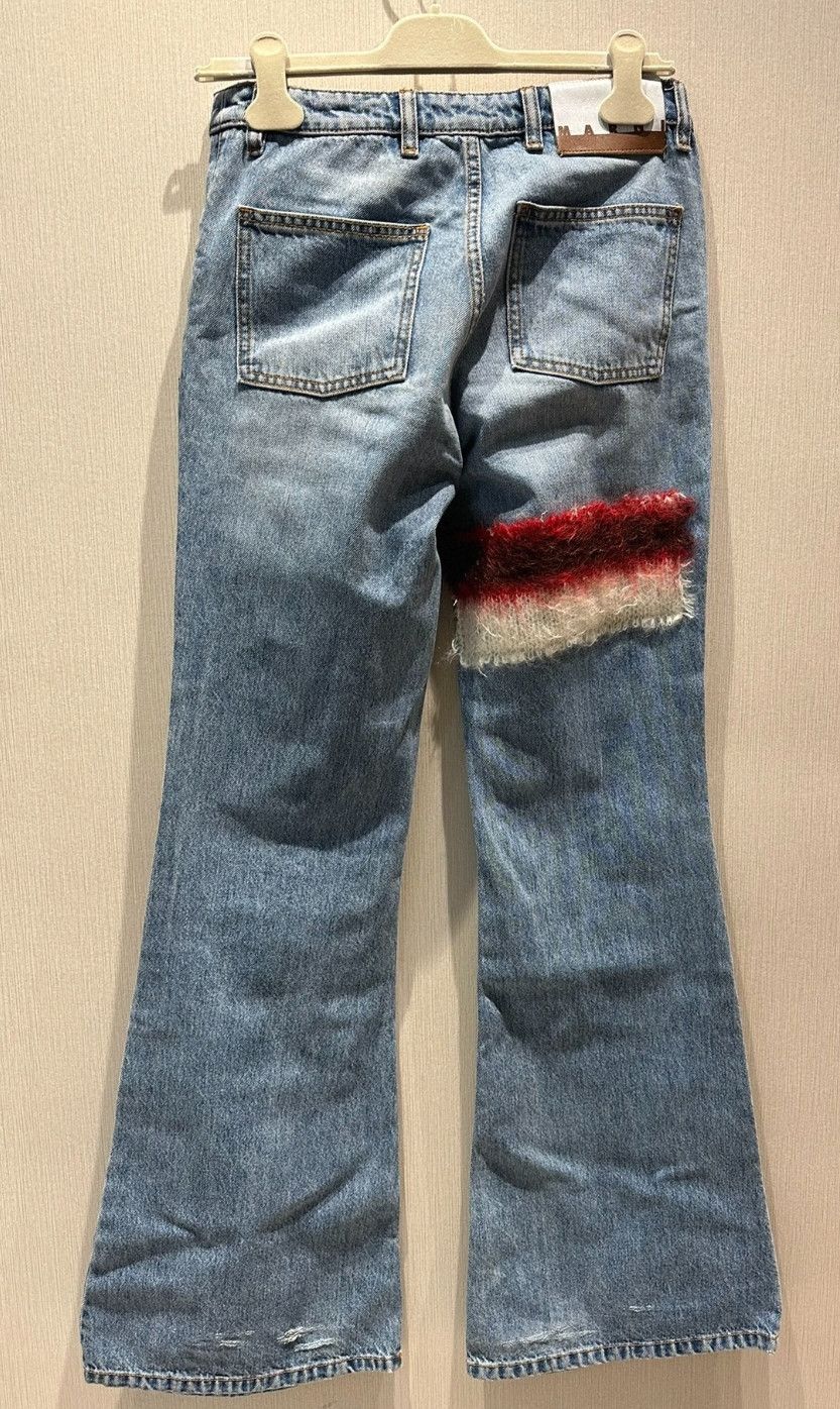 Marni Marni 22AW Mohair Patches Denim-2507 Size 38" / US 16 / IT 52 - 2 Thumbnail