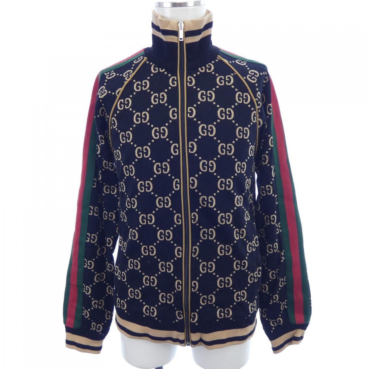 Gucci Gucci Gucci GG Cotton Jersey Jacket Textile Outerwear 695955XJEEI DUTY FREE for USA Size ONE SIZE - 1 Thumbnail
