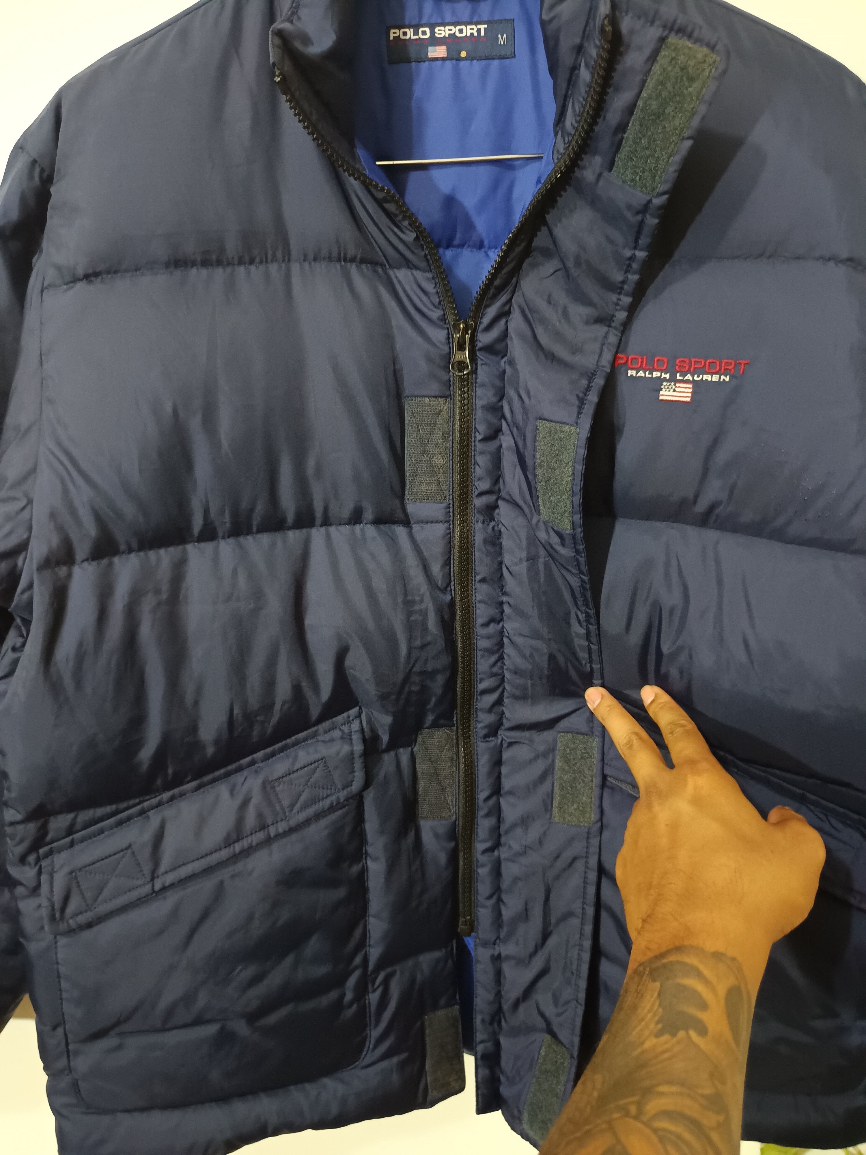 Polo Ralph Lauren VINTAGE POLO SPORT PUFFER JACKET Size US M / EU 48-50 / 2 - 4 Thumbnail