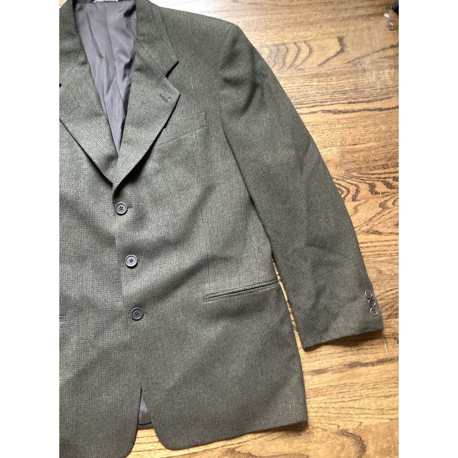 Giorgio Armani Giorgio Armani Jacket Mens 41R Wool Sport Coat Blazer Made in Italy 100% Sz Size 42R - 3 Thumbnail