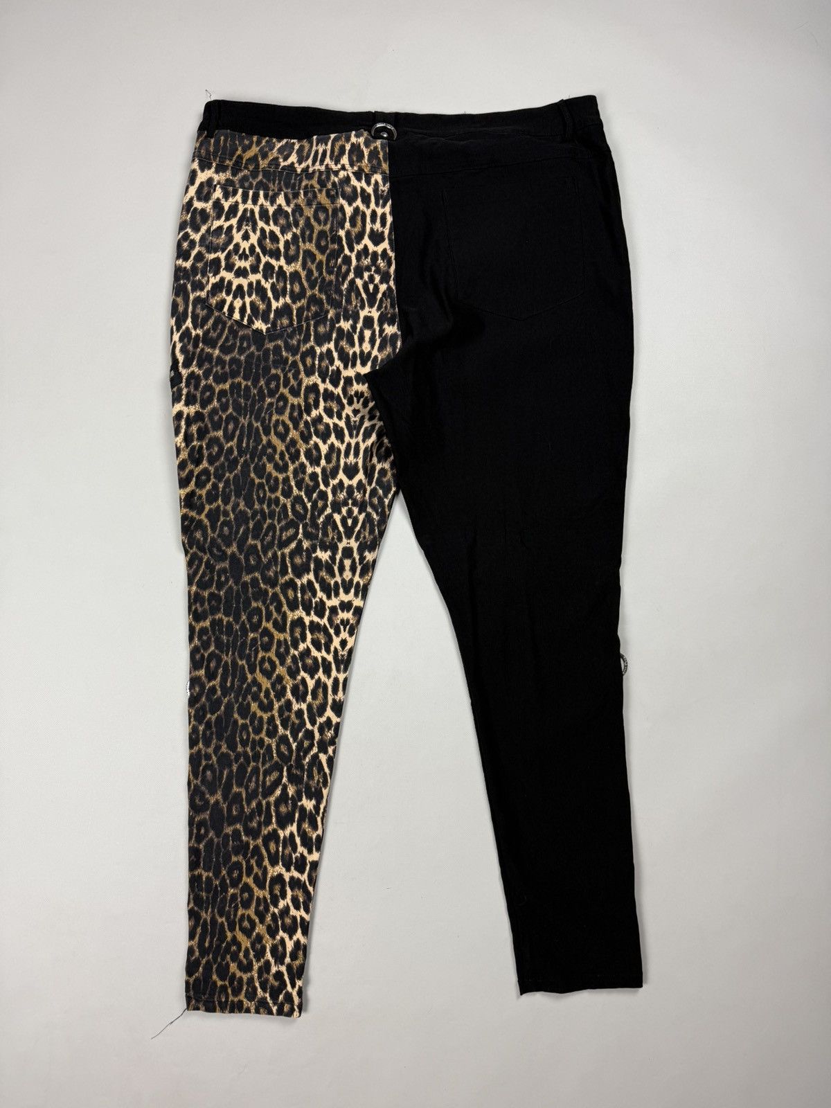 Killstar Killstar Ladies Gothic Leopard Pattern Pants Trousers Size 40" / US 18 - 22 Thumbnail