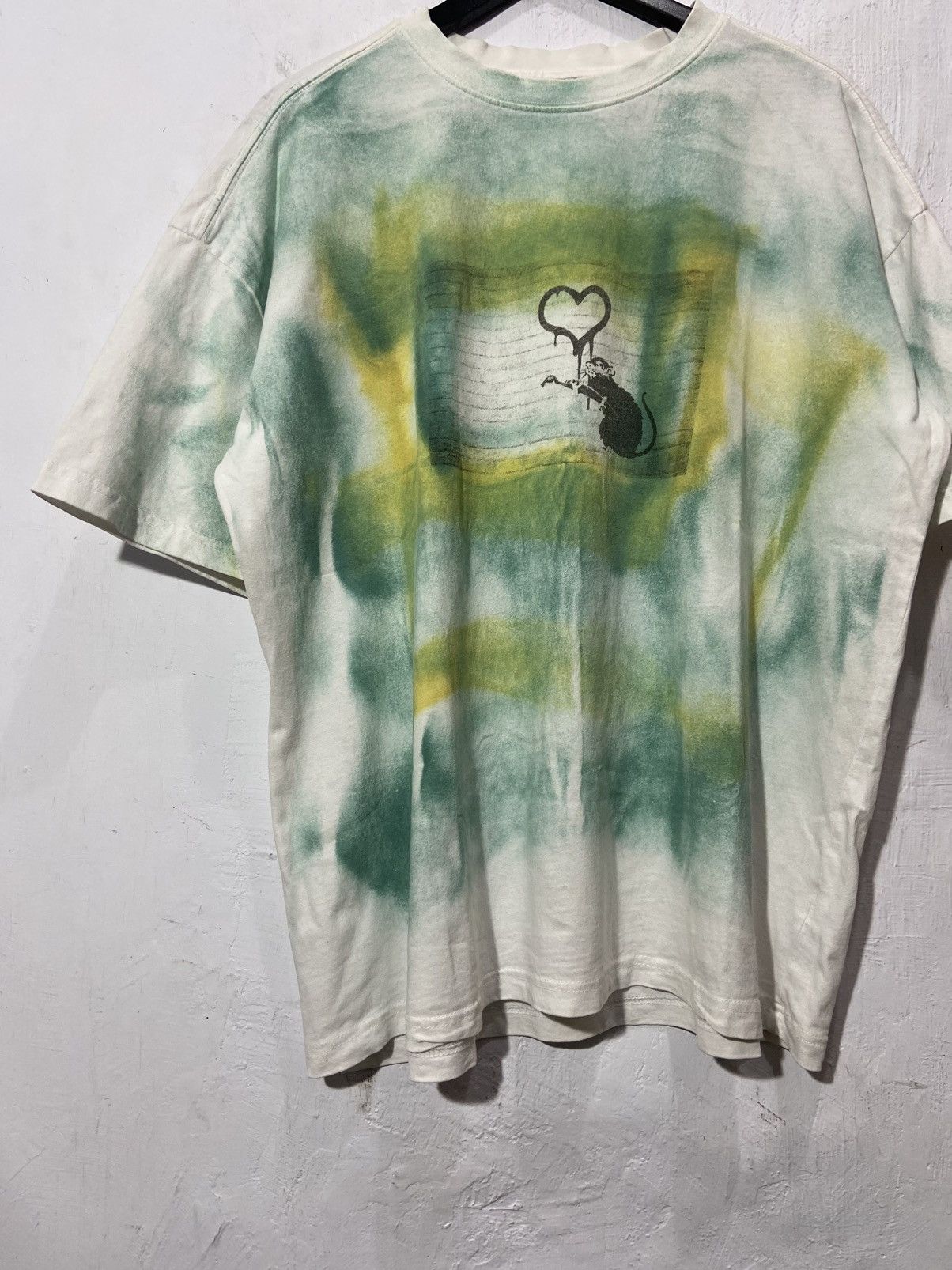 Arts & Science Omnes Brandalised ™️ Banksy Art Tshirt White Size US XL / EU 56 / 4 - 6 Thumbnail