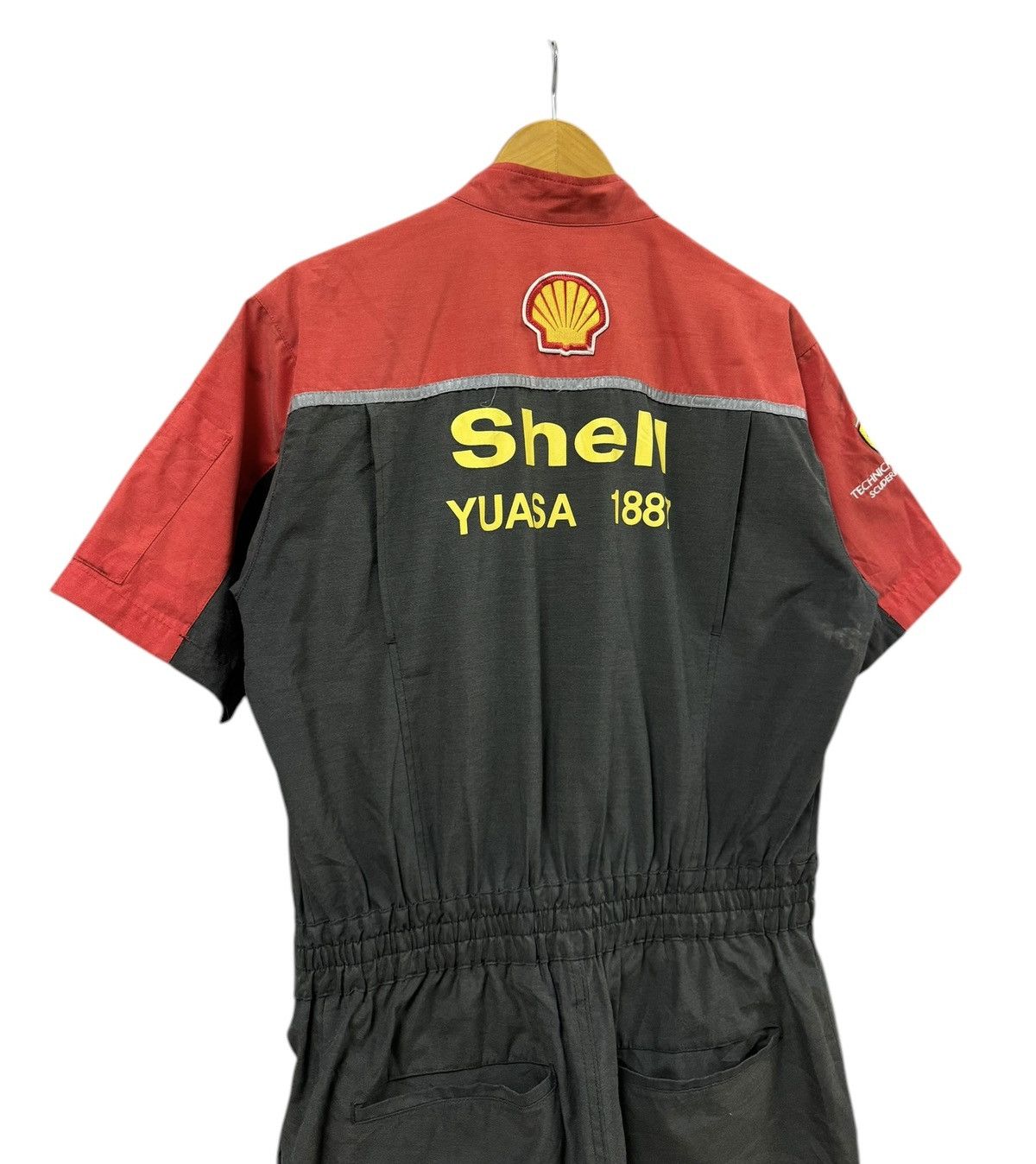 Ferrari × Vintage Vtg🔥Scuderia Ferrari Shell Yuasa Overall Racing Team Size US 32 / EU 48 - 10 Thumbnail