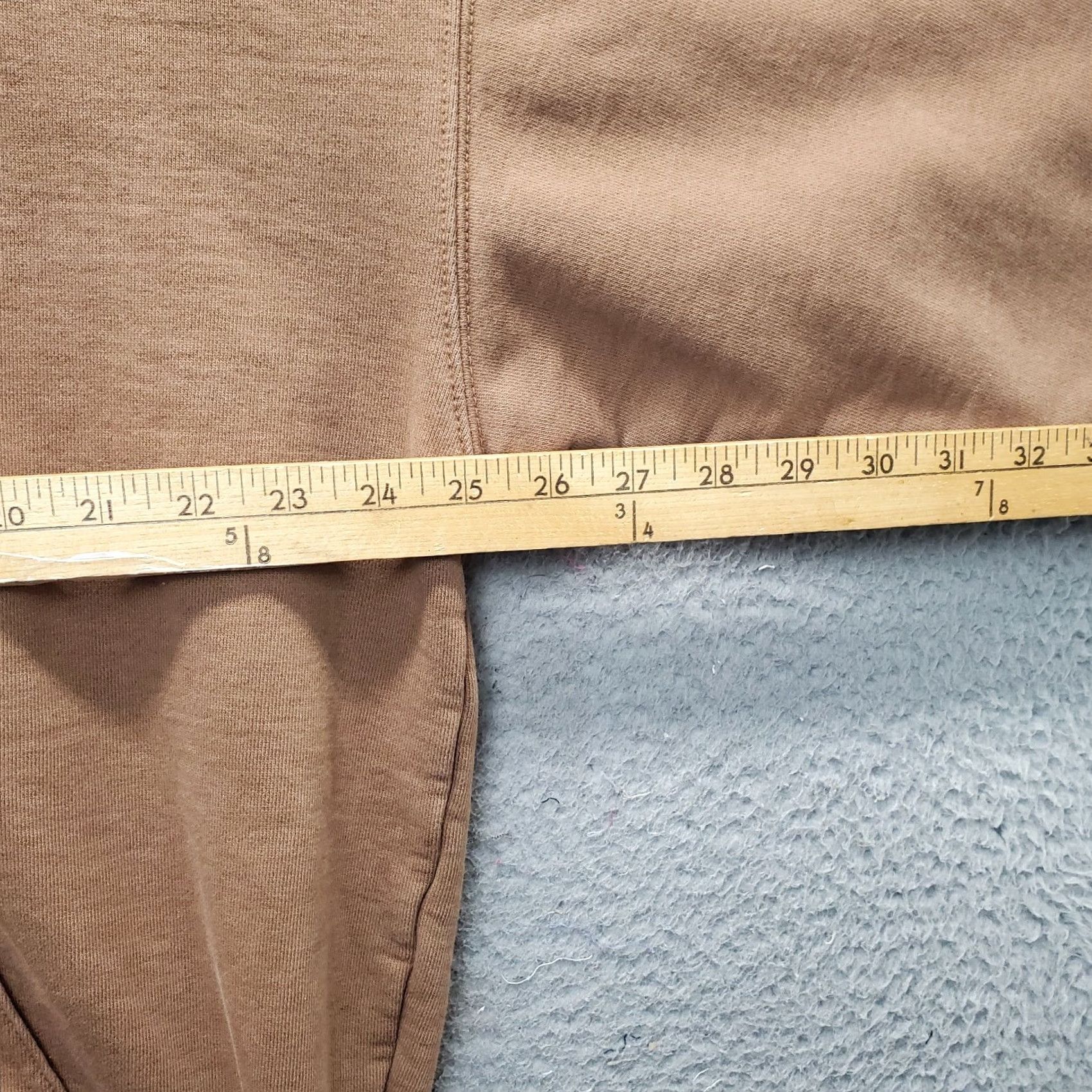Brandy Melville Brandy Melville Hoodie Womens XL Brown Fleece Lined Relaxed Zip Up Full Zip Pouch Pocket Hooded Size XL / US 12-14 / IT 48-50 - 4 Thumbnail