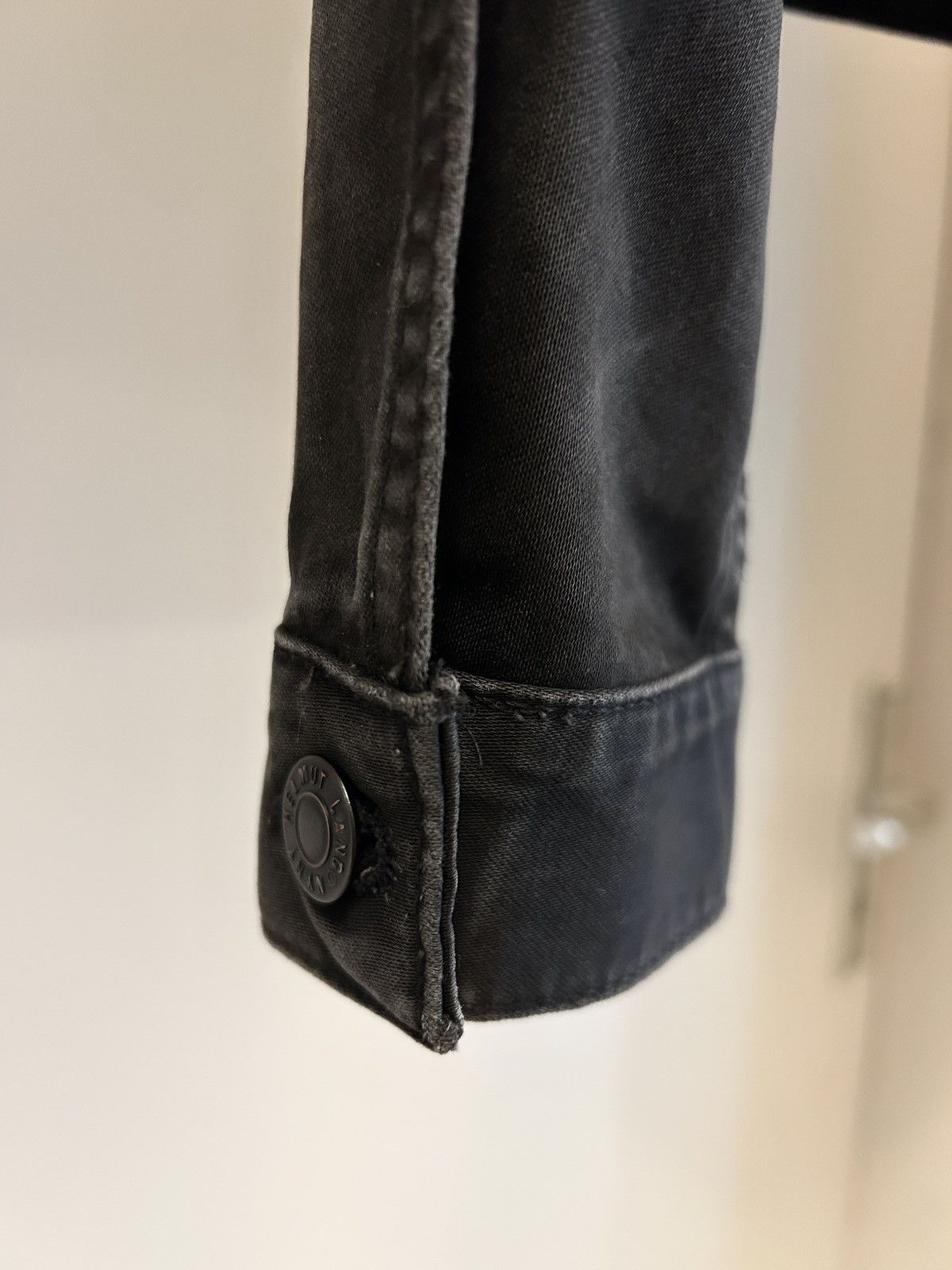 Helmut Lang 2000s classic black faded cotton denim trucker Size US S / EU 44-46 / 1 - 10 Thumbnail