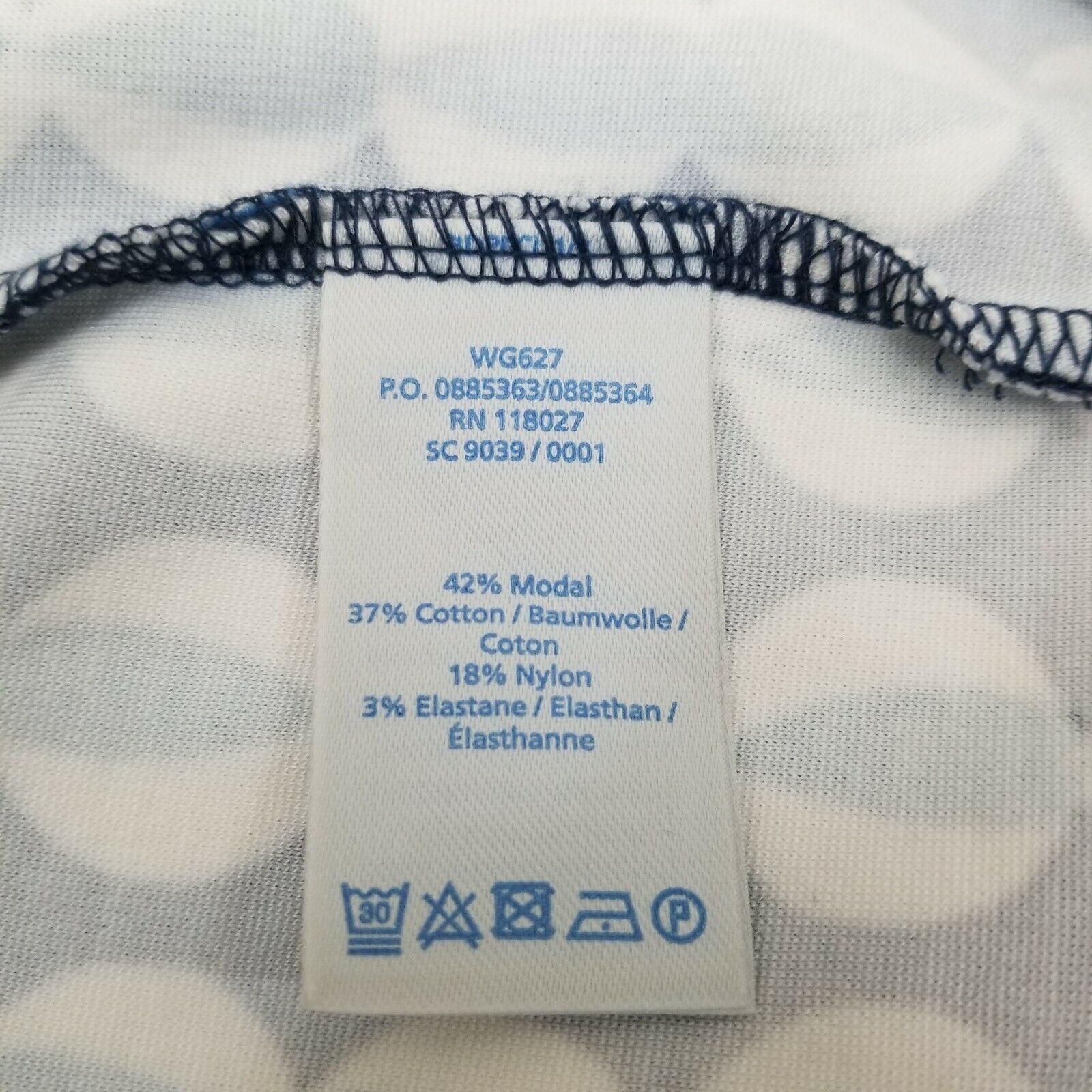 Boden Boden 8 Skirt Blue Geometric Cat Eye Print Pleated Pockets W Size 30" / US 8 / IT 44 - 4 Thumbnail
