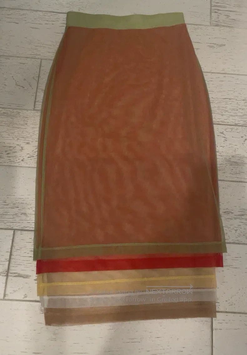 Y/Project Y/PROJECT Size XS Gauze multicolor overskirt Size 25" / US 0 / IT 36 - 1 Thumbnail
