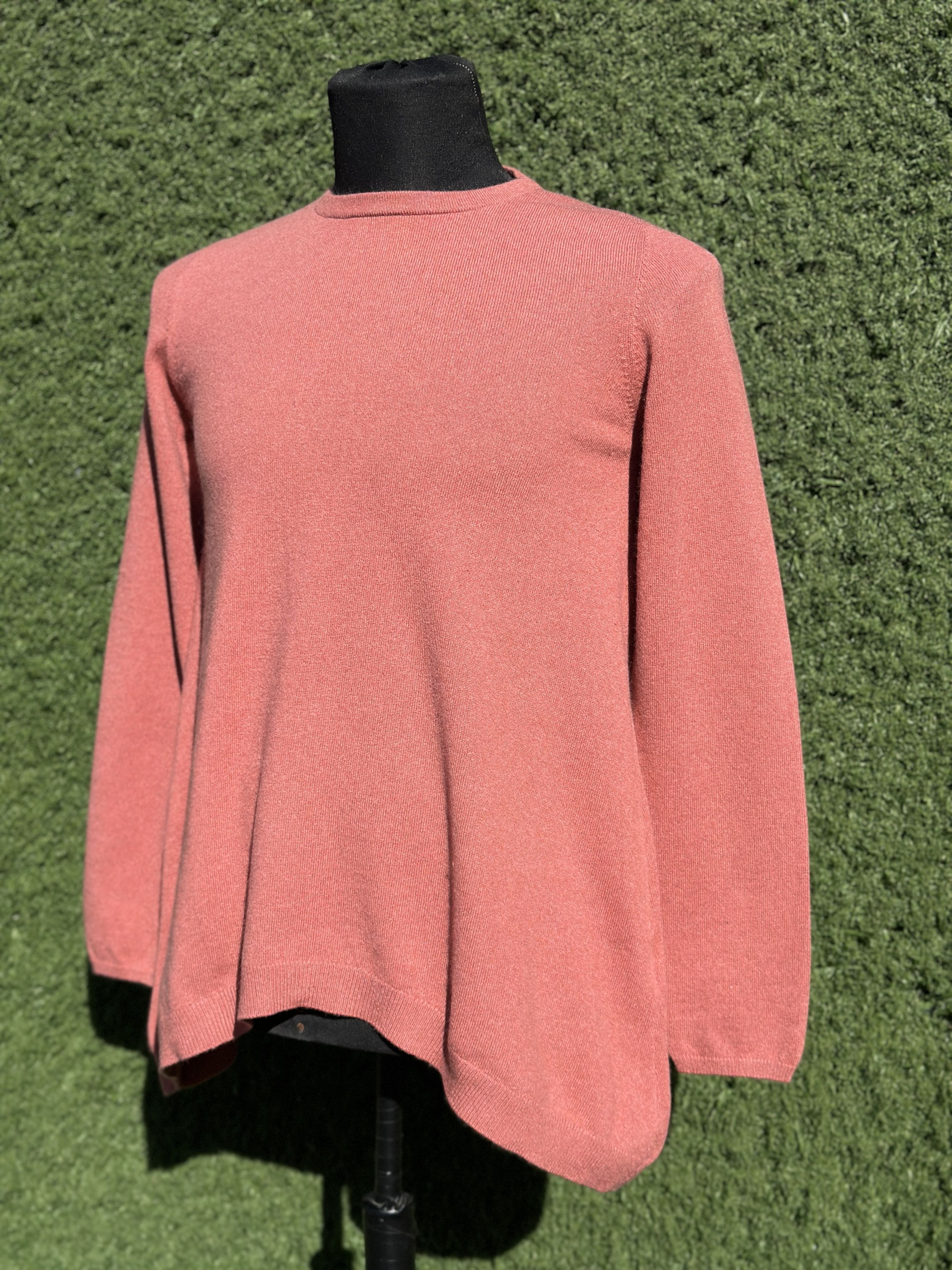 Brunello Cucinelli Brunello Cucinelli Cashmere Sweater Dusty Rose Size XL Size XL / US 12-14 / IT 48-50 - 8 Thumbnail