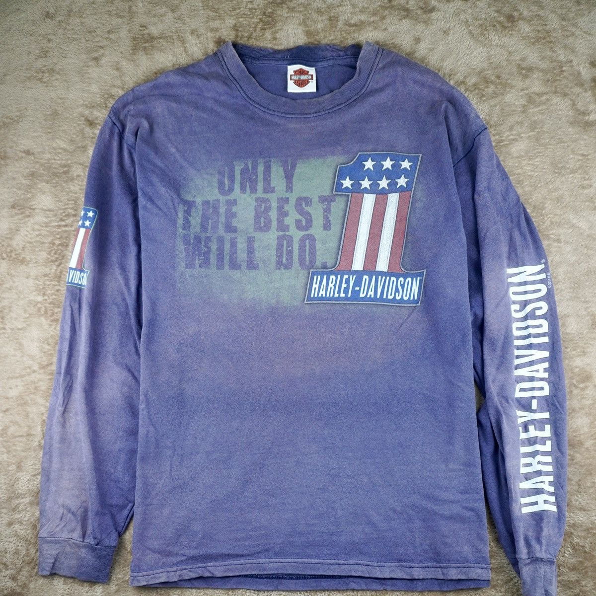 Harley Davidson Vtg Harley Davidson Long Sleeve #1 Frankfurt Germany 2011 Size US L / EU 52-54 / 3 - 3 Thumbnail