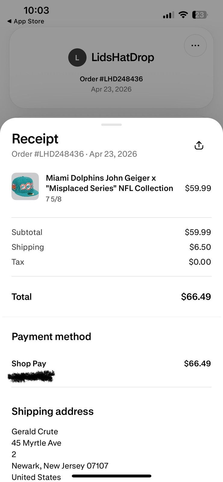 New Era New Era X John Geiger Size ONE SIZE - 4 Thumbnail