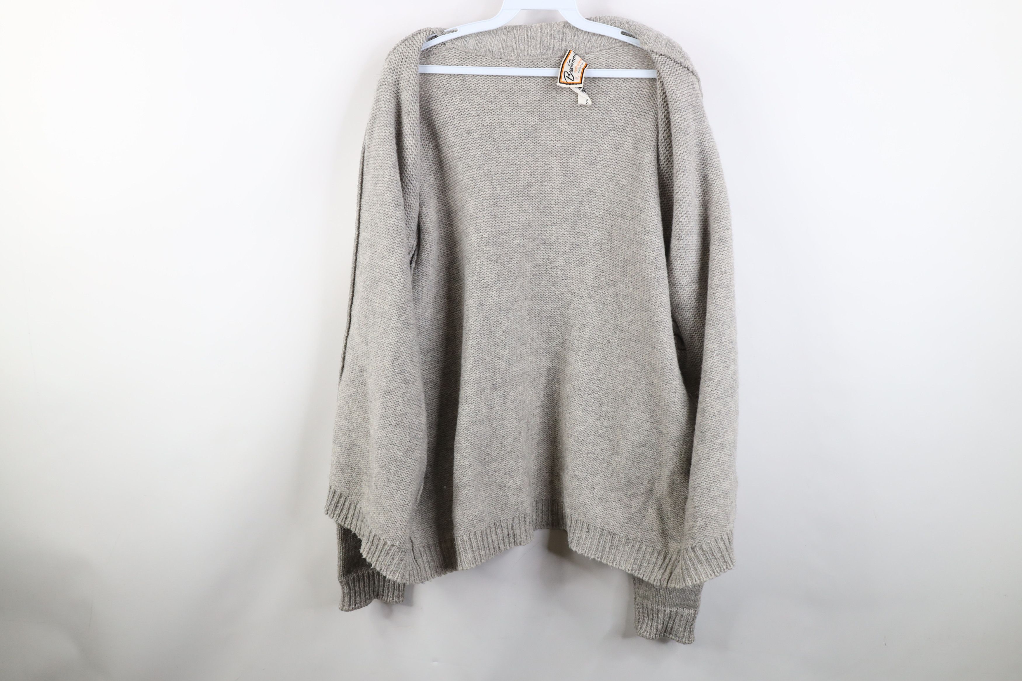 Vintage Vintage 60s Streetwear Knit Full Zip Cardigan Sweater USA Size US XL / EU 56 / 4 - 11 Thumbnail