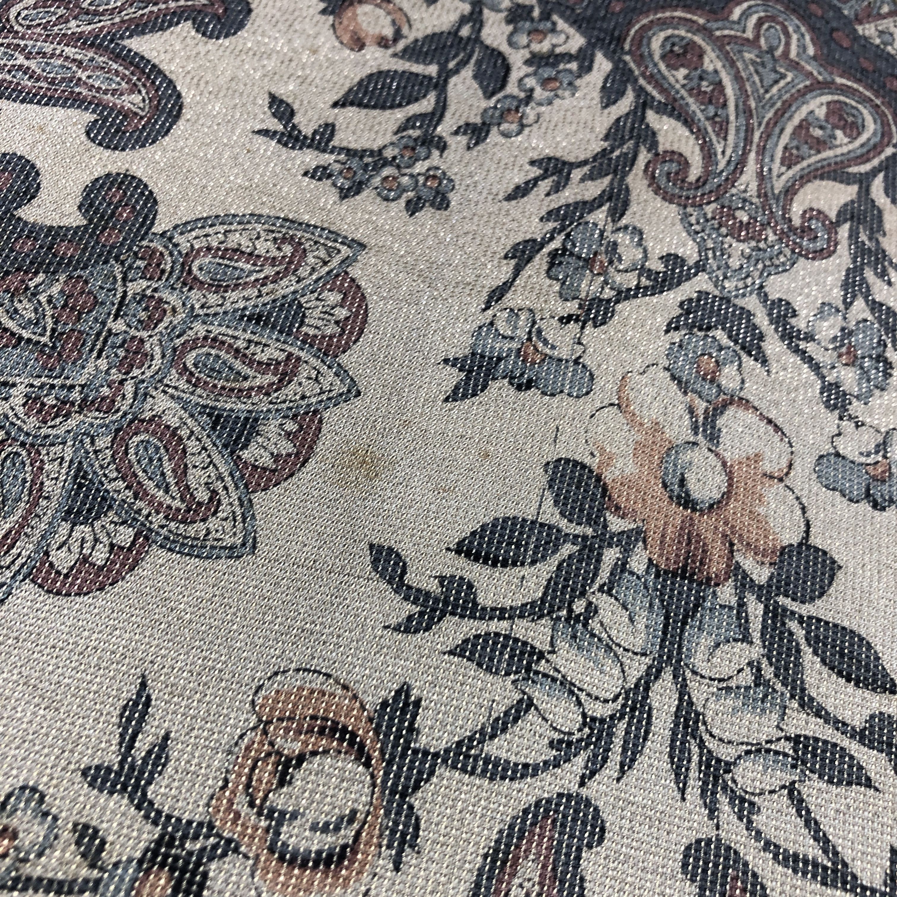 Vintage Vintage Gianni Lo Guidice Floral Silk Scarf M1299 Size ONE SIZE - 8 Thumbnail