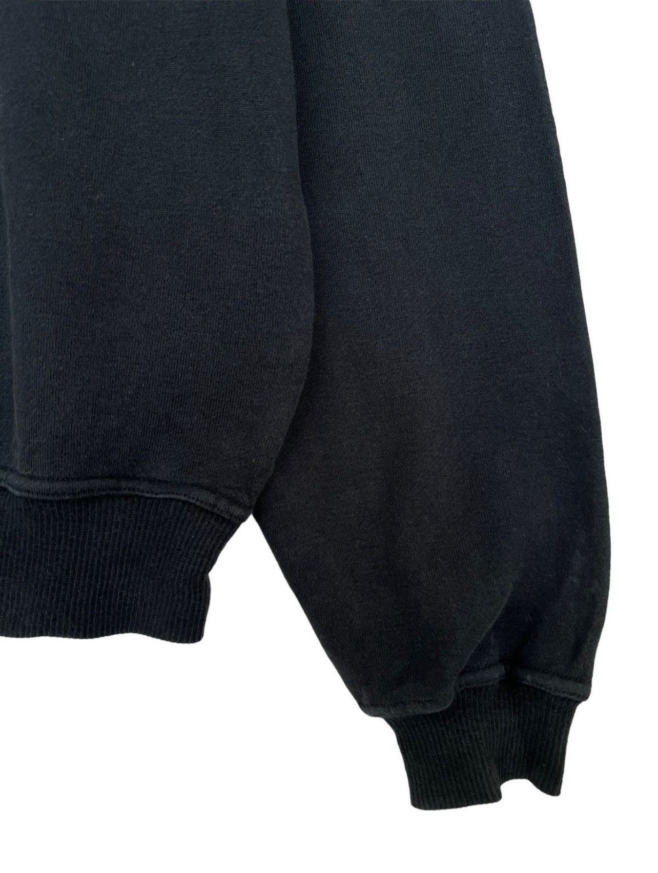 Vintage 90s Valentino Garavani Spellout Black Sweatshirt