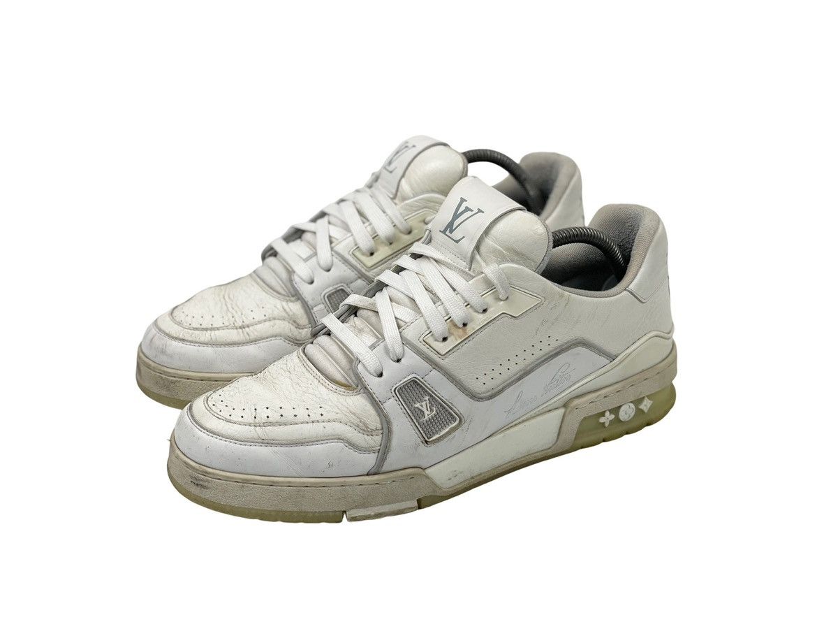 Louis Vuitton Louis Vuitton Trainer Sneakers White Size US 8 / EU 41 - 1 Thumbnail